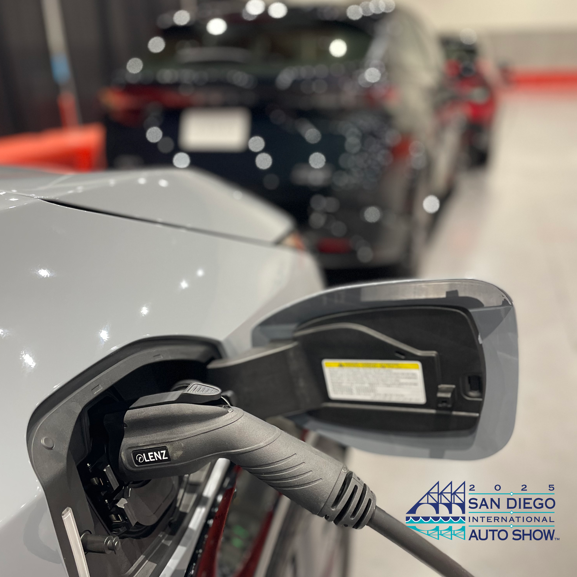 LENZ Charging is the official charging partner of 2025 San Diego International Auto Show