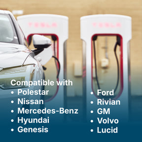 LENZ NACS Supercharger to CCS1 Adapter, Charge non-Tesla EV at Supercharger stations