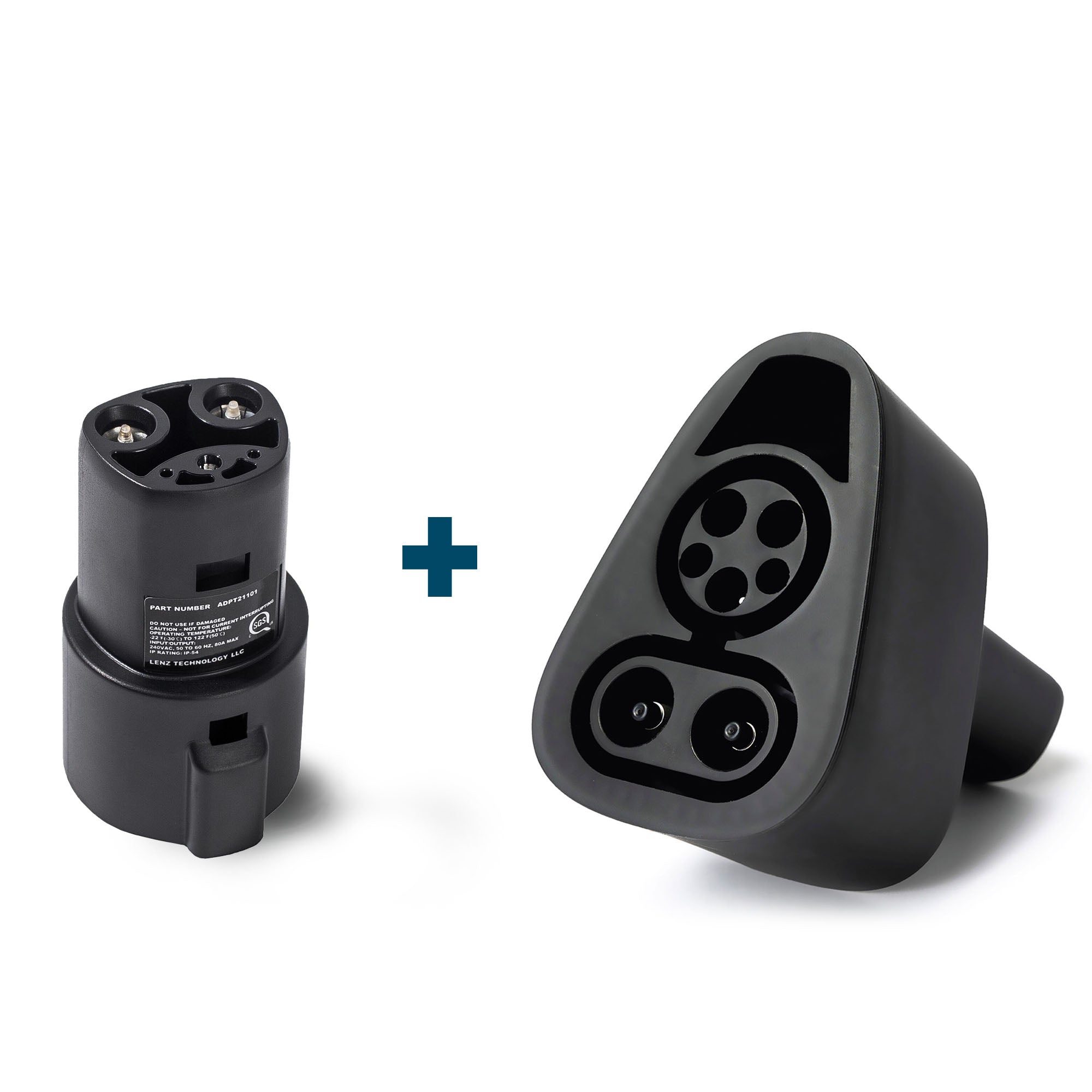 Tesla AC/DC Public Charging Bundle: J1772 Adapter and CCS1 Adapter for