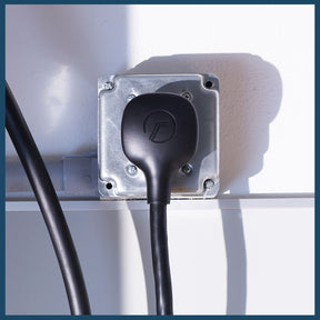 Plug LENZ NEMA 14-50 Adapter to your 240 V Outlet for Level 2 Charging